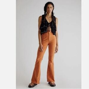 We The Free Jayde Cord High Rise Flare Size 30